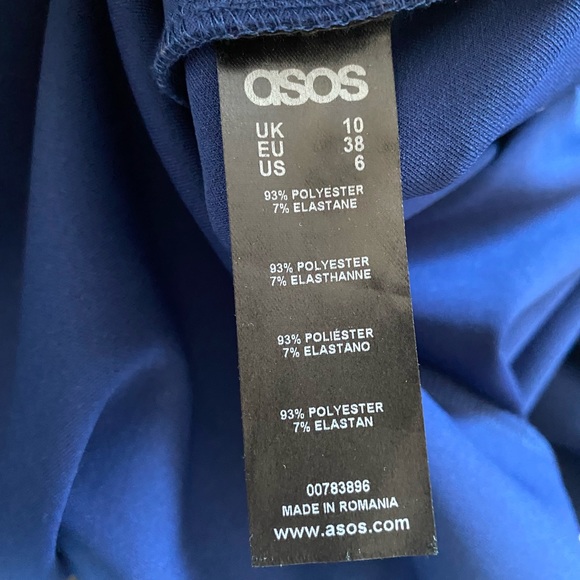 ASOS Blue Skater Dress - Picture 4 of 4